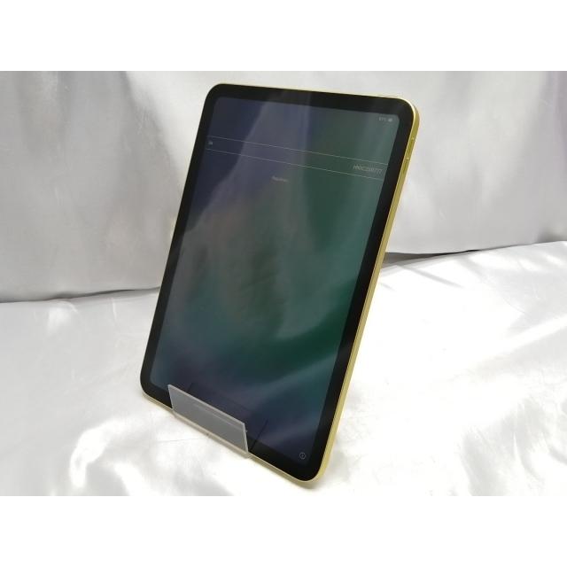 中古】Apple 【Wi-Fi】 iPad（第10世代/2022） 64GB イエロー MPQ23J/A