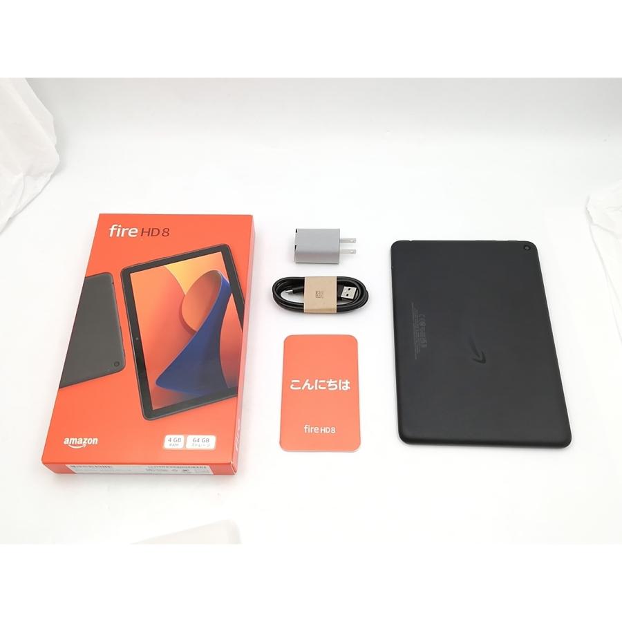 中古】Amazon Fire HD 8（2024/第12世代） 4GB 64GB ブラック【EC