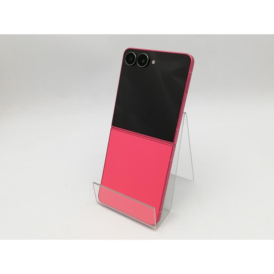 中古】SAMSUNG 国内版 【SIMフリー】 Galaxy Z Flip7 コーラルレッド