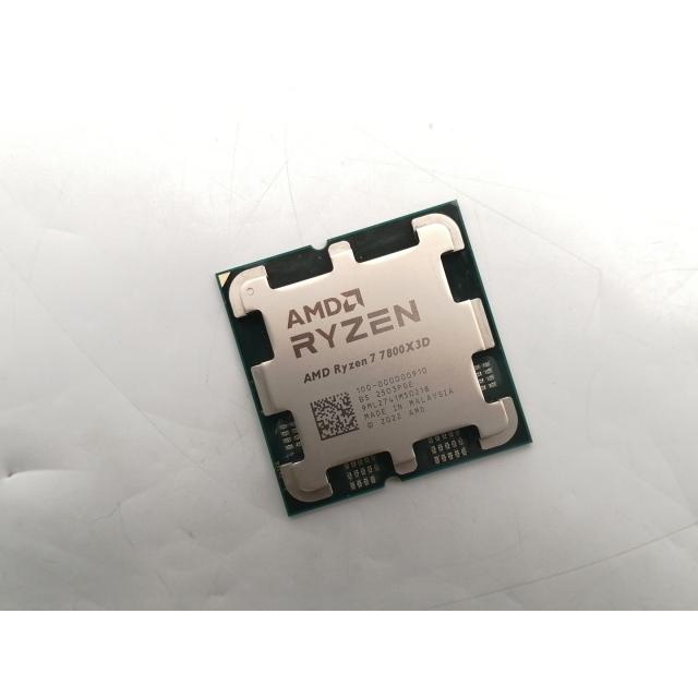 中古】AMD Ryzen 7 7800X3D (4.2GHz/TC:5GHz) BOX AM5/8C/16T/L3 96MB
