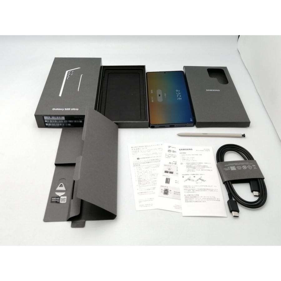中古】SAMSUNG 国内版 【SIMフリー】 Galaxy S25 Ultra チタニウム 