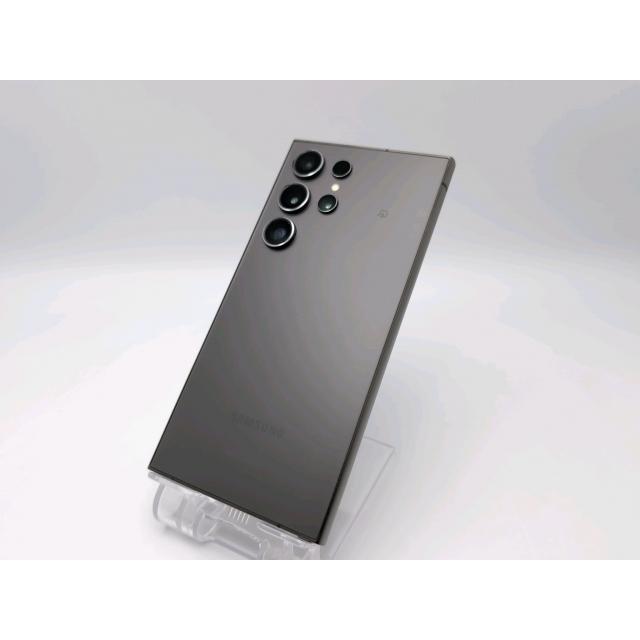 Galaxy S24 ultra チタニウムブラック 256GB 美品 中古】SAMSUNG au 【SIMフリー】 Galaxy S24 Ultra チタニウムブラック