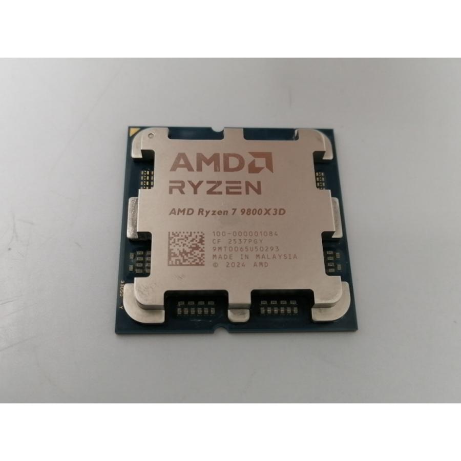 中古】AMD Ryzen 7 9800X3D (4.7GHz/TC:5.2GHz) BOX AM5/8C/16T/L3