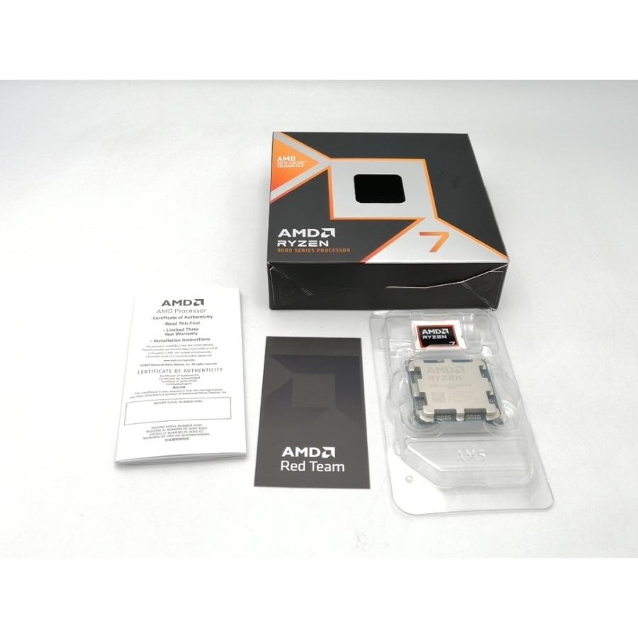 中古】AMD Ryzen 7 9800X3D (4.7GHz/TC:5.2GHz) BOX AM5/8C/16T/L3