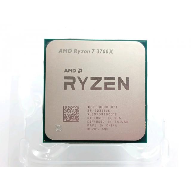 【中古品】AMD Ryzen7 3700X　CPUのみ 中古】AMD Ryzen 7 3700X (3.6GHz/TC:4.4GHz) bulk AM4/8C/16T/L3 32MB