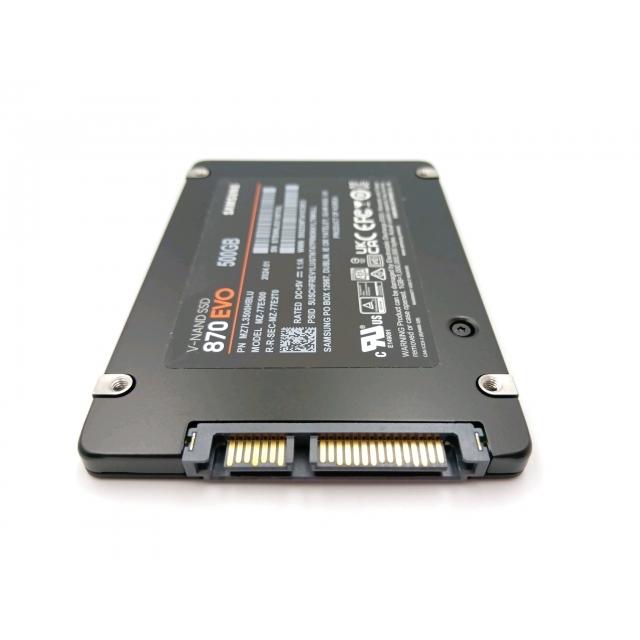 中古】SAMSUNG 870 EVO（MZ-77E500B/IT） 500GB/SSD/6GbpsSATA/TLC【EC