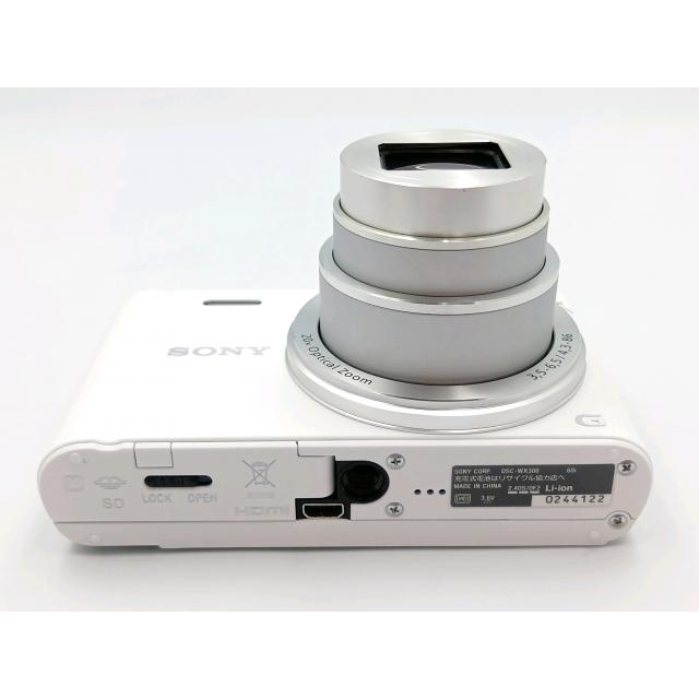 中古】SONY Cyber-Shot DSC-WX300(W) ホワイト【ECセンター】保証期間
