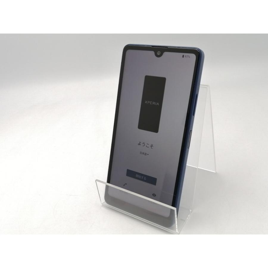 中古】SONY ymobile 【SIMフリー】 Xperia Ace III ブルー 4GB 64GB