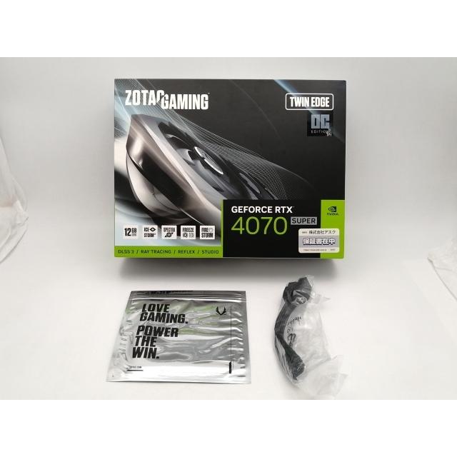 中古 ZOTAC GAMING GeForce RTX 4070 SUPER 中古】ZOTAC ZOTAC GAMING GeForce RTX 4070 SUPER Twin Edge OC 12GB
