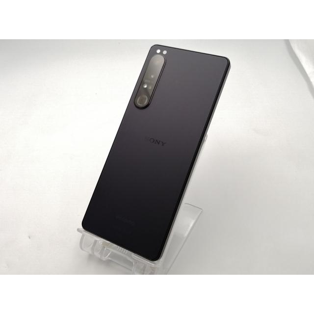 中古】SONY docomo 【SIMフリー】 Xperia 1 IV ブラック 12GB 256GB SO