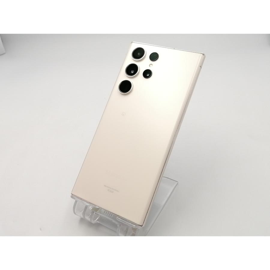 中古】SAMSUNG au 【SIMフリー】 Galaxy S23 Ultra クリーム 12GB