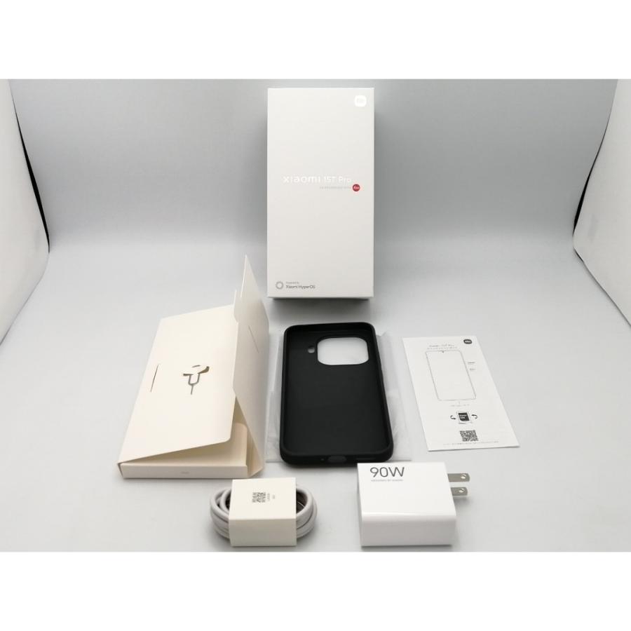 中古】Xiaomi 国内版 【SIMフリー】 Xiaomi 15T Pro ブラック 12GB