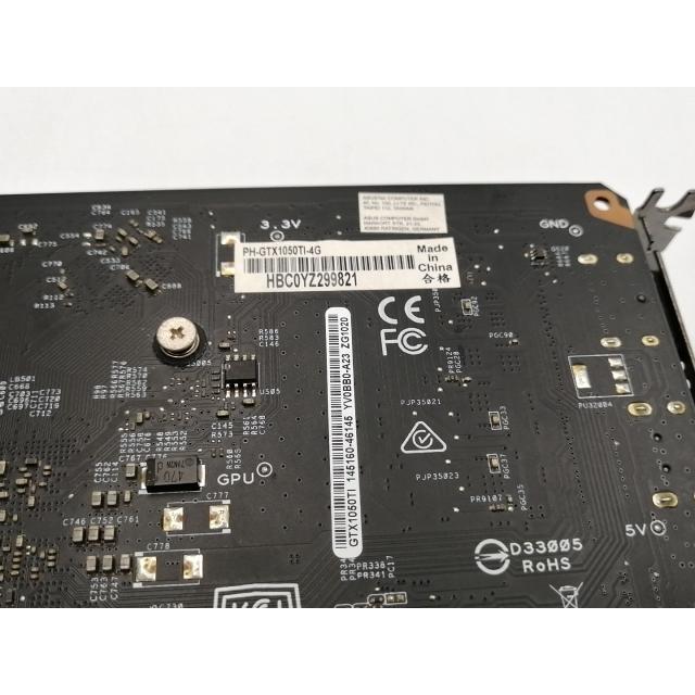 中古】ASUS PH-GTX1050TI-4G GTX1050Ti/4GB(GDDR5)/PCI-E【ECセンター