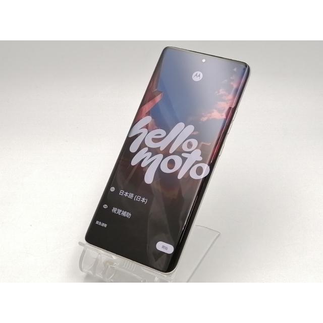 中古】MOTOROLA SoftBank 【SIMフリー】 motorola edge 50s pro バニラ