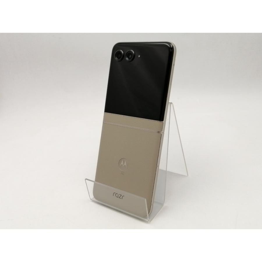 中古】MOTOROLA 国内版 【SIMフリー】 motorola razr 50 サンド