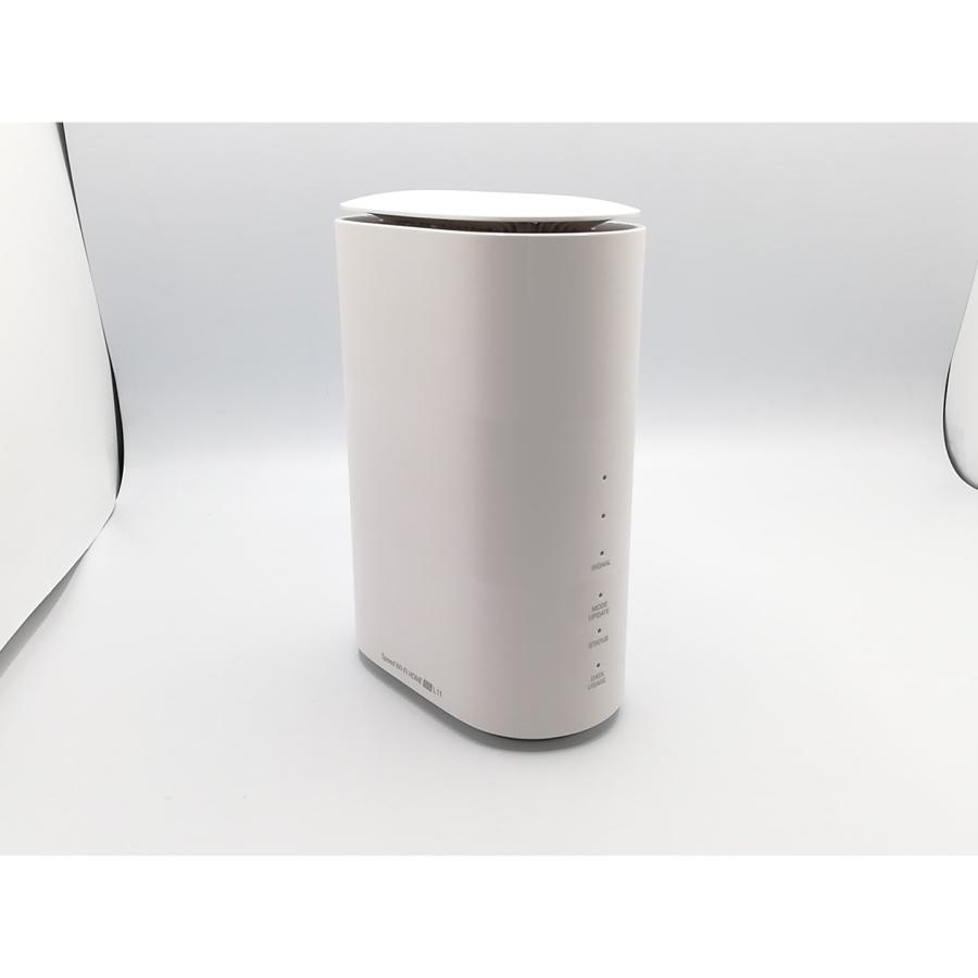 中古】ZTE au Speed Wi-Fi HOME 5G L11 ZTR01 ホワイト【ECセンター