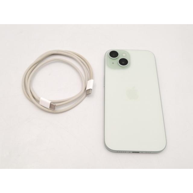 中古】Apple 海外版 【SIMフリー】 iPhone 15 256GB グリーン【EC