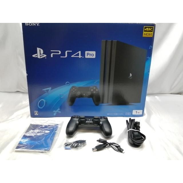 PlayStation4 - 中古　PS4pro ジェットブラック1TB CUH-7100BB01 中古】SONY PlayStation4 Pro ジェット・ブラック 1TB CUH-7100BB01