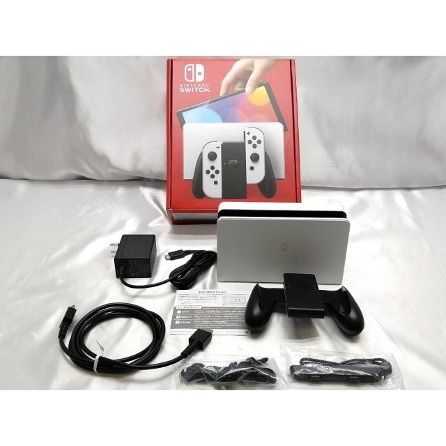 中古】Nintendo Switch 本体 (有機ELモデル) HEG-S-KAAAA ホワイト