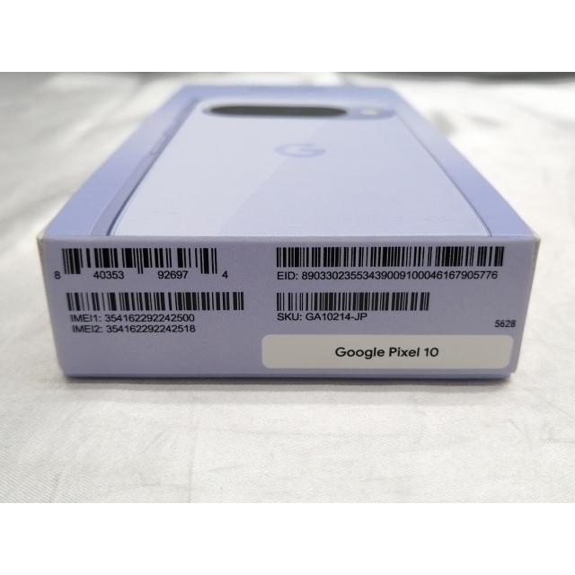 未使用】Google 国内版 【SIMフリー】 Pixel 10 フロスト 12GB 128GB