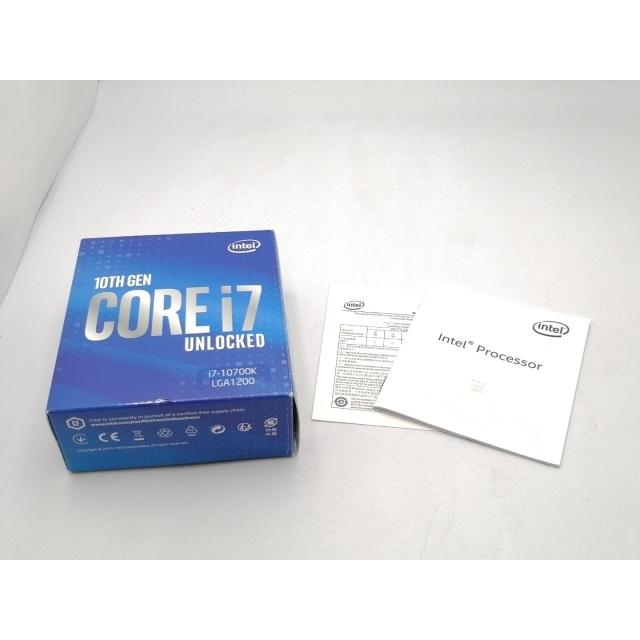 中古】Intel Core i7-10700K (3.8GHz/TB:5.1GHz) BOX LGA1200/8C/16T