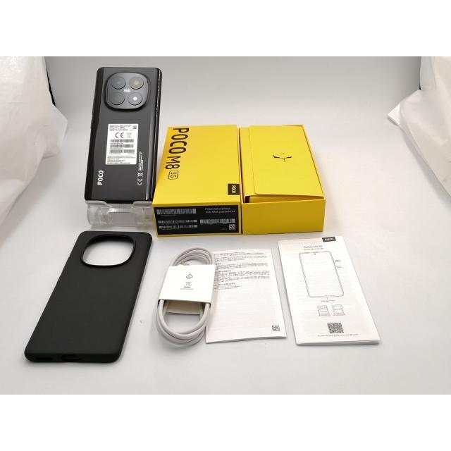 中古】Xiaomi 国内版 【SIMフリー】 POCO M8 5G ブラック 8GB 256GB