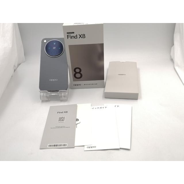 中古】Oppo 国内版 【SIMフリー】 OPPO Find X8 スペースブラック 16GB