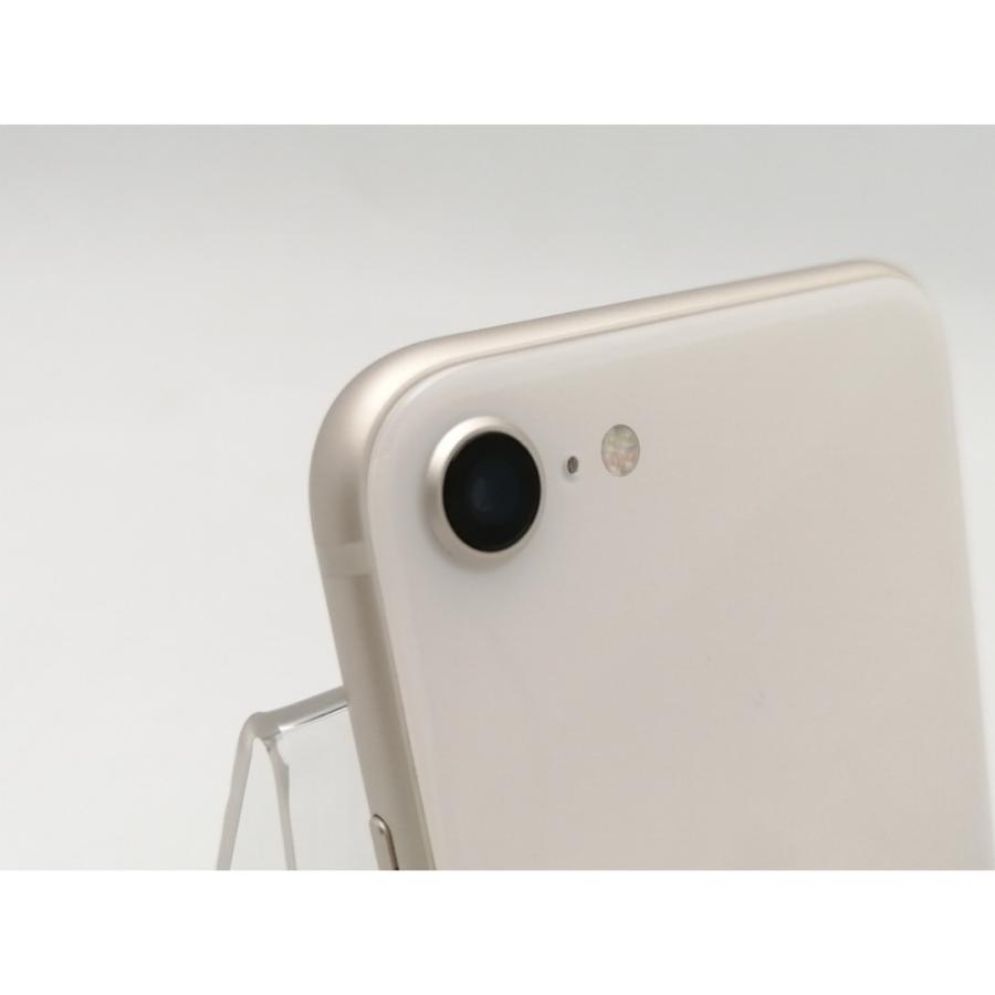 未使用　交換品　iPhone SE 第3世代 128GB スターライト au 中古】Apple au 【SIMフリー】 iPhone SE（第3世代） 128GB スター