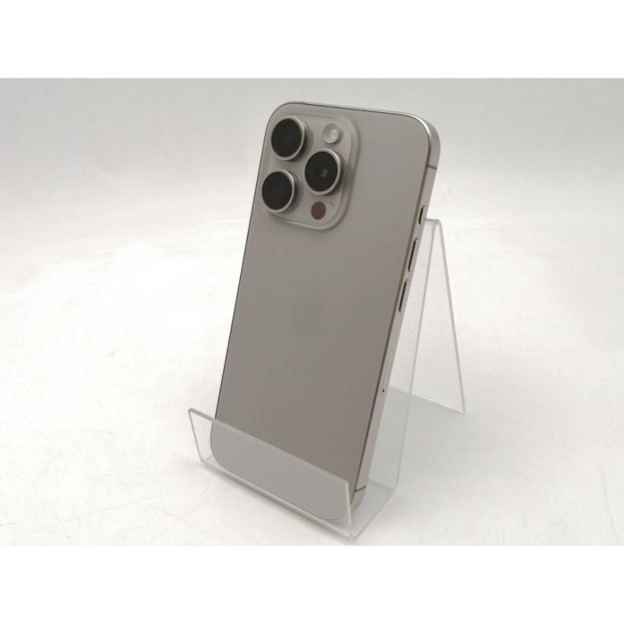 中古】Apple SoftBank 【SIMフリー】 iPhone 15 Pro 128GB ナチュラル 