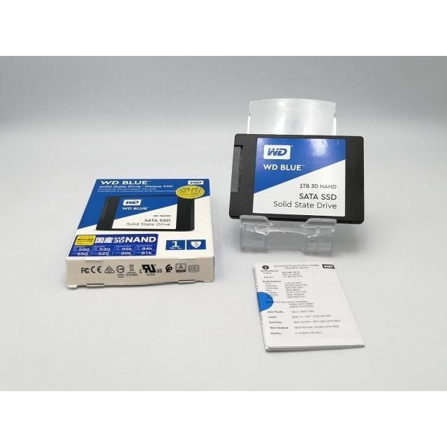 中古】W.D. WD Blue 3D WDS100T2B0A 1TB/SSD/6GbpsSATA/TLC【EC