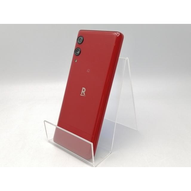 中古】Wiko 楽天モバイル 【SIMフリー】 Rakuten Hand 5G クリムゾン 