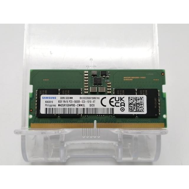 中古】262PIN SODIMM 8GB DDR5-5600(PC5-44800)【ノートPC用】【EC