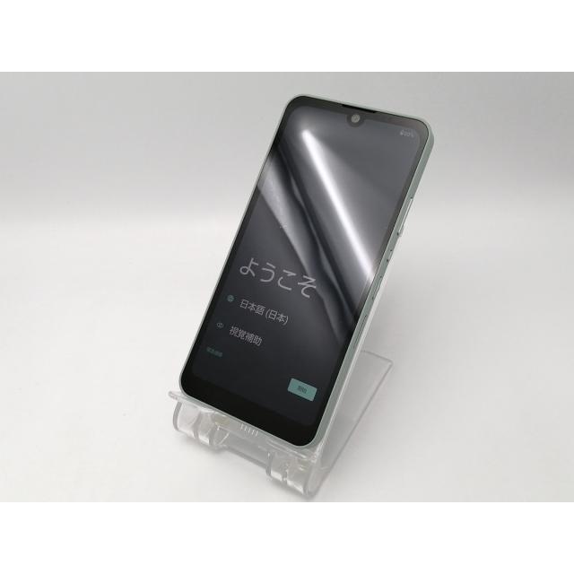 中古】SHARP ymobile 【SIMフリー】 AQUOS wish オリーブグリーン 4GB