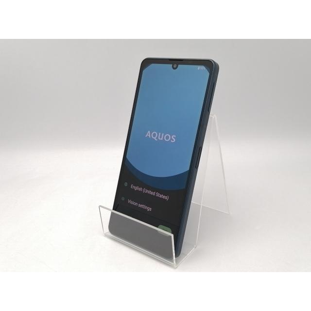 AQUOS sense8 ブラック スマートフォン本体 中古】SHARP 国内版 【SIMフリー】 AQUOS sense8 コバルトブラック 6GB
