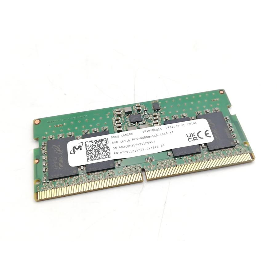 中古】262PIN SODIMM 8GB DDR5-4800(PC5-38400)【ノートPC用】【EC