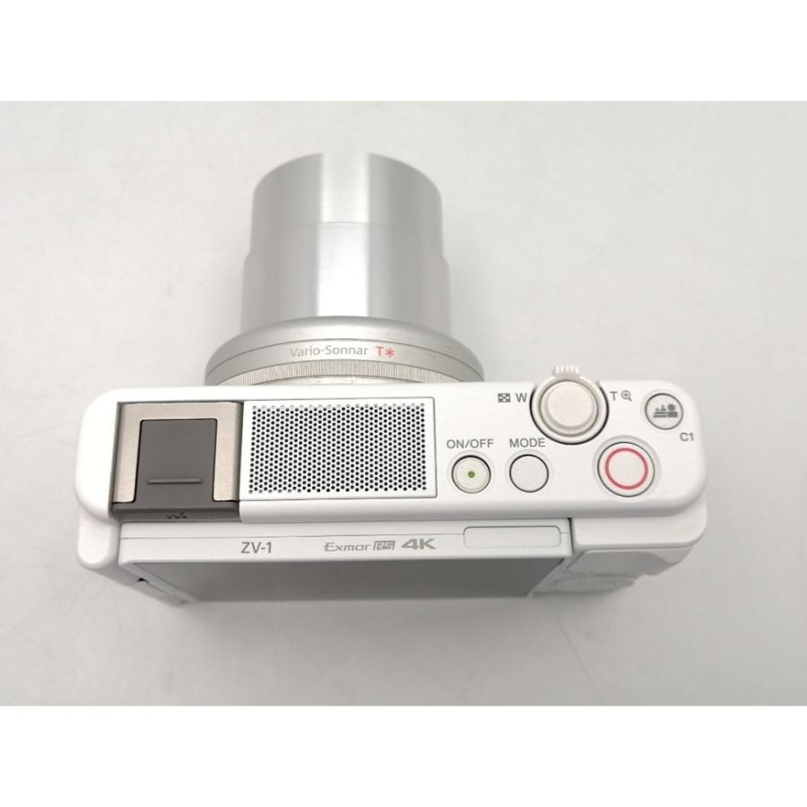中古】SONY VLOGCAM ZV-1G シューティンググリップキット ホワイト【EC