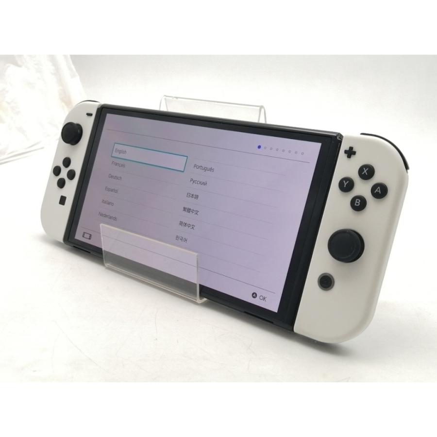 中古】Nintendo Switch 本体 (有機ELモデル) HEG-S-KAAAA ホワイト