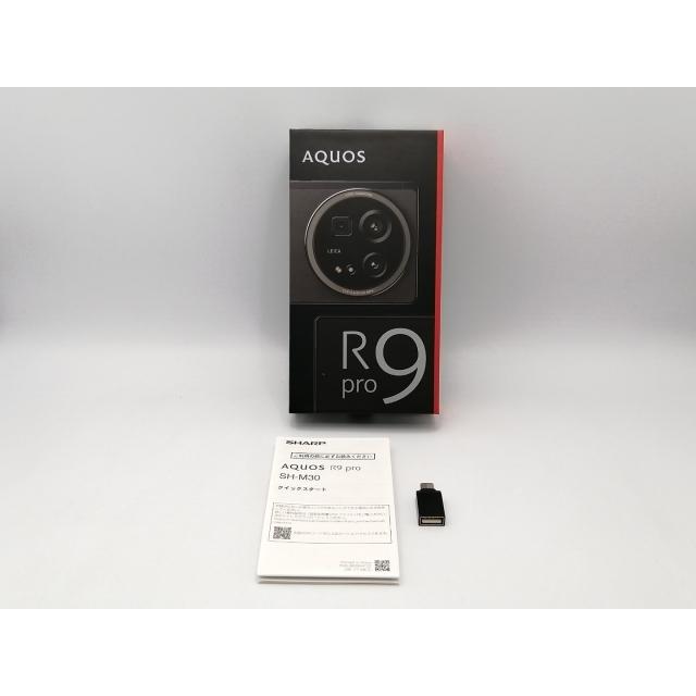 中古】SHARP 国内版 【SIMフリー】 AQUOS R9 pro ブラック 12GB 512GB