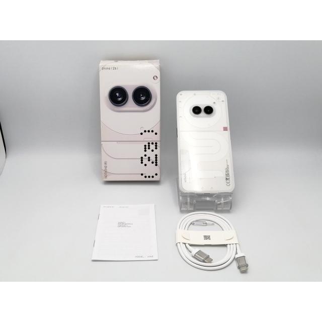 【新品未開封】Nothing Phone (2a) 12GB+258GB ミルク 中古】NOTHING 国内版 【SIMフリー】 Nothing Phone (2a) 12GB 256GB