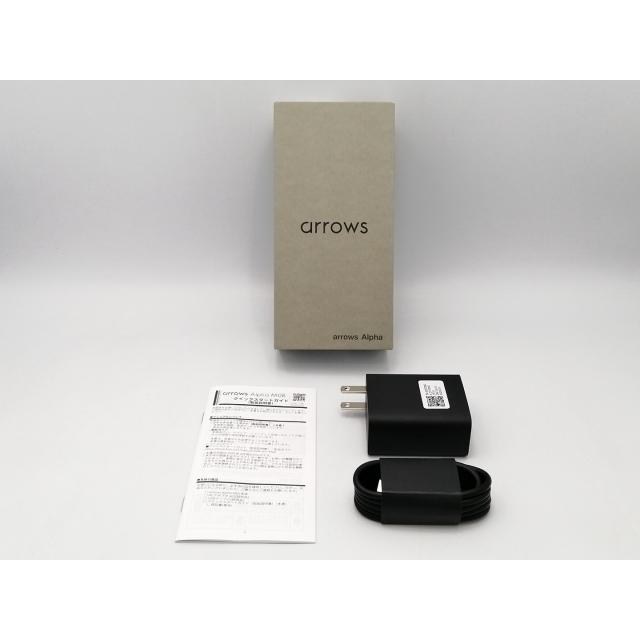 中古】FCNT 国内版 【SIMフリー】 arrows Alpha ブラック 12GB 512GB