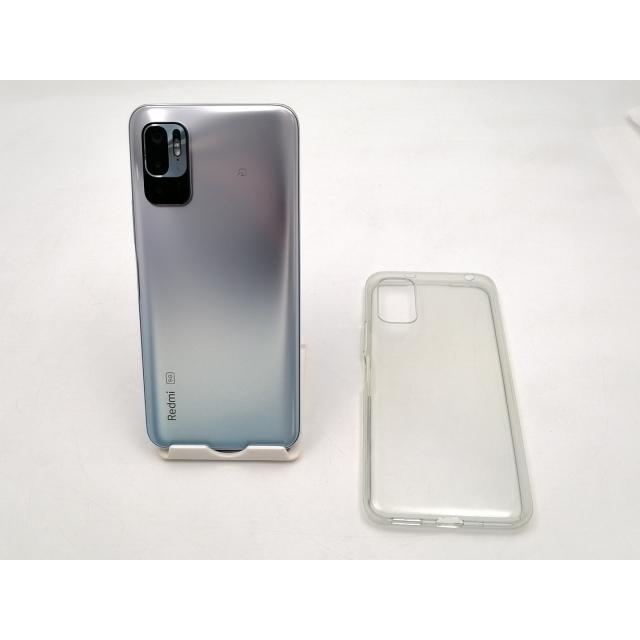 中古】Xiaomi au 【SIMフリー】 Redmi Note 10 JE クロームシルバー