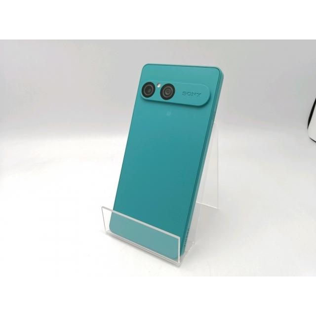 中古】SONY au 【SIMフリー】 Xperia 10 VII ターコイズ 8GB 128GB【EC