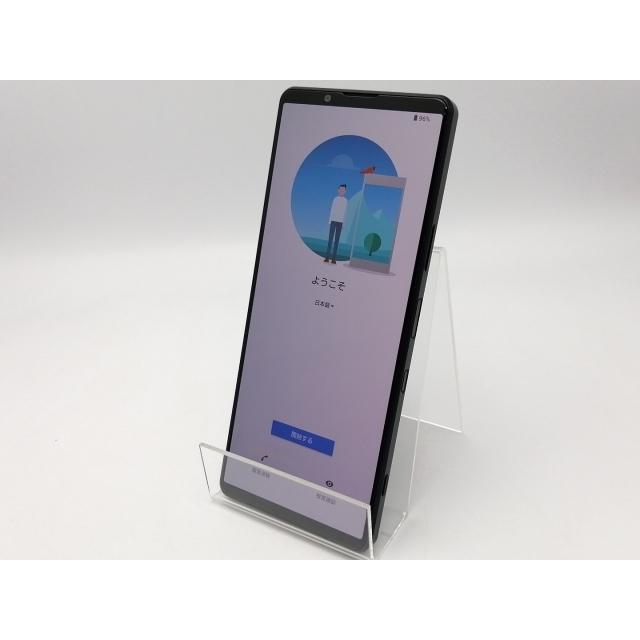 中古】SONY au 【SIMロック解除済み】 Xperia 1 III フロストパープル