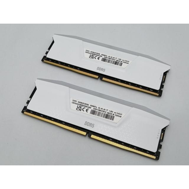 中古】DDR5 32GB 2枚組（合計64GB） DDR5-5200(PC5-41600