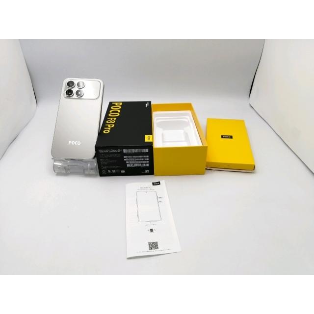 中古】Xiaomi 国内版 【SIMフリー】 POCO F8 Pro チタンシルバー 12GB