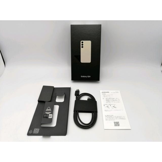 中古】SAMSUNG 国内版 【SIMフリー】 Galaxy S24 アンバーイエロー 8GB