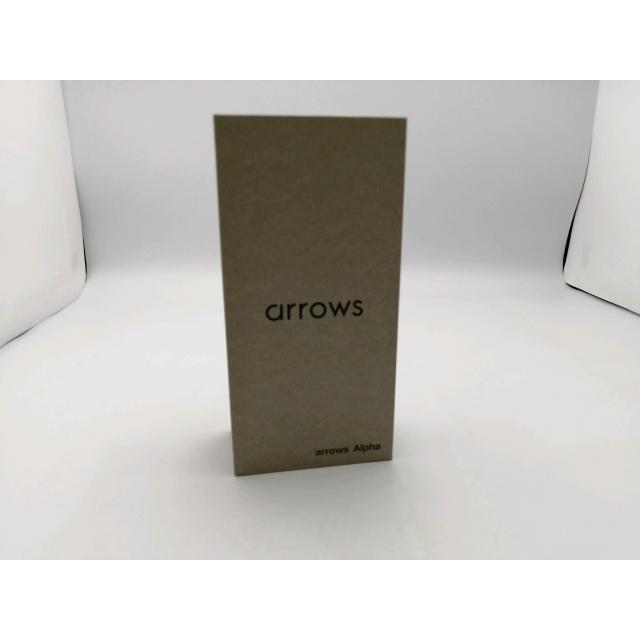 未使用】FCNT 国内版 【SIMフリー】 arrows Alpha ブラック 12GB 512GB