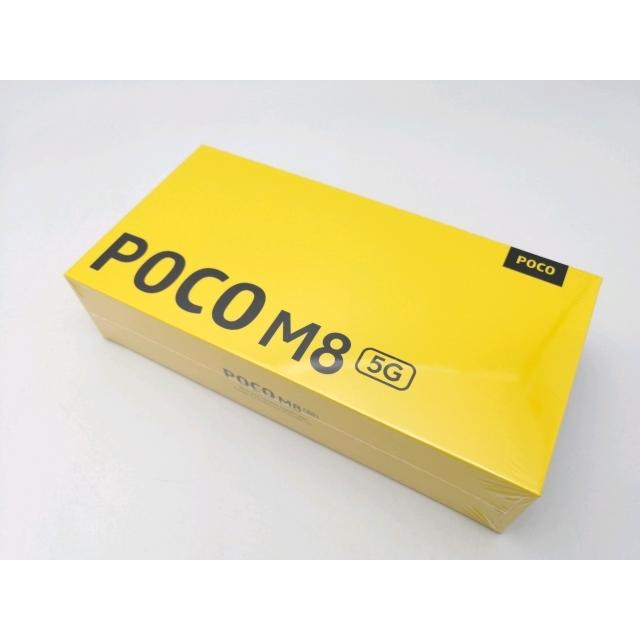 未使用】Xiaomi 国内版 【SIMフリー】 POCO M8 5G ブラック 8GB 256GB
