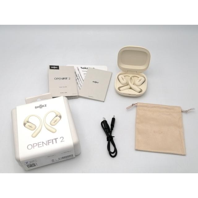 Shokz OpenFit 2 ベージュ 中古 中古】Shokz OpenFit 2 SKZ-SP-000155 [ベージュ]【ECセンター】保証