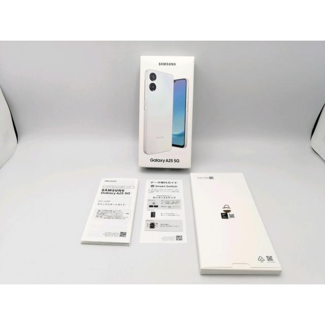 中古】SAMSUNG docomo 【SIMフリー】 Galaxy A25 5G ライトブルー 4GB